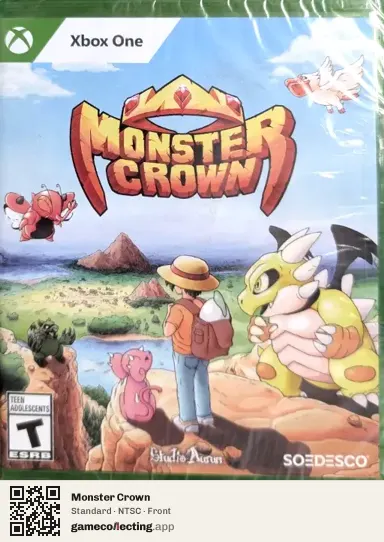 Monster Crown Xbox One, NTSC box front