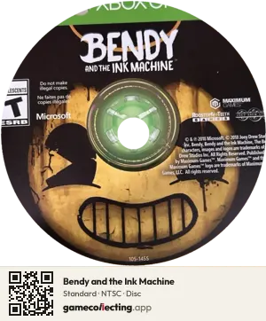 Bendy and the Ink Machine Xbox One, NTSC disc