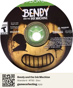 Bendy and the Ink Machine Xbox One, NTSC disc