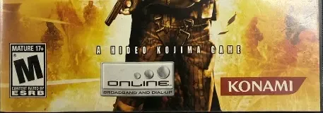 Metal Gear Solid 3: Snake Eater, the ESRB box on its front