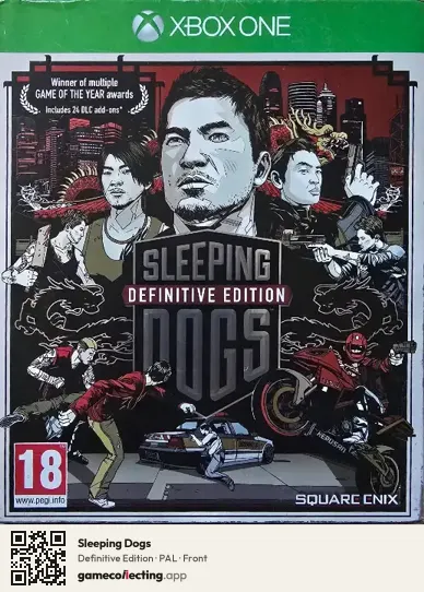 Sleeping Dogs Xbox One, PAL box front
