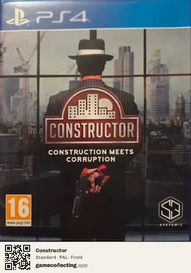 Constructor PlayStation 4, PAL box front