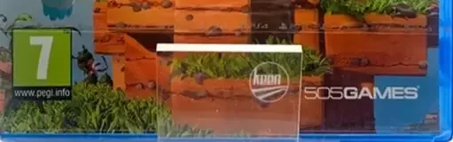 Portal Knights, the PEGI square on its front