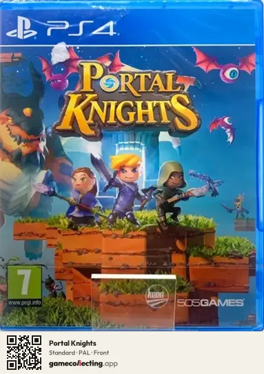 Portal Knights PlayStation 4, PAL box front