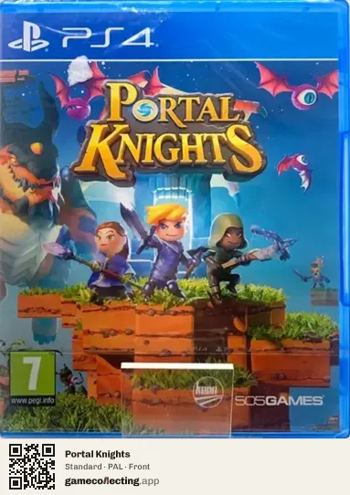 Portal Knights PlayStation 4, PAL box front