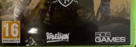 Sniper Elite III, the PEGI square on its front