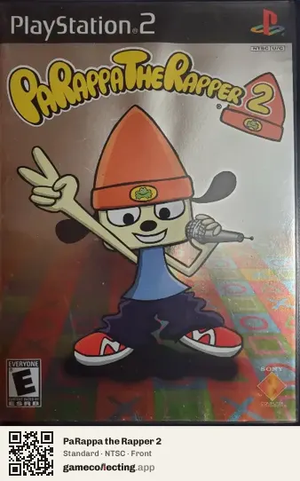 PaRappa the Rapper 2 PlayStation 2, NTSC box front
