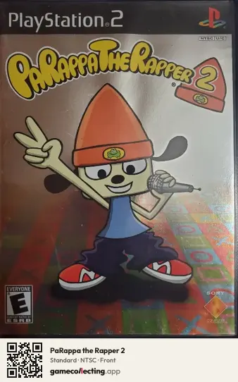 PaRappa the Rapper 2 PlayStation 2, NTSC box front