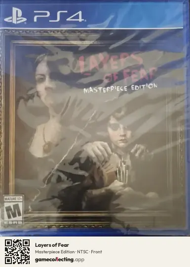Layers of Fear PlayStation 4, NTSC box front