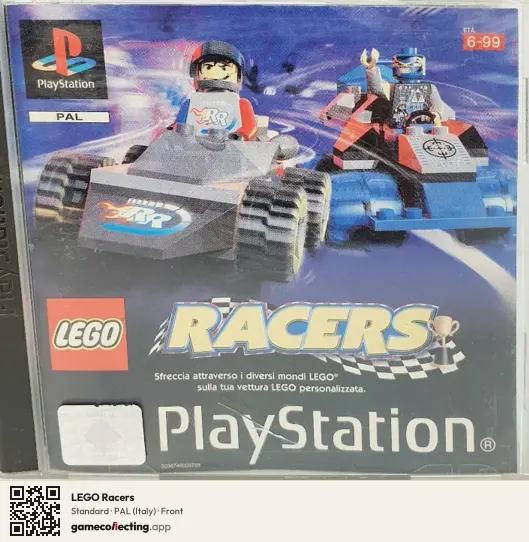 LEGO Racers PlayStation, Italy box front