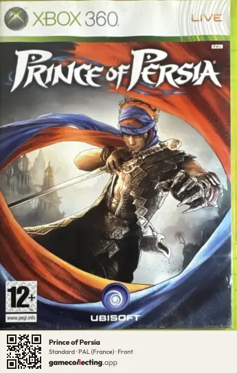 Prince of Persia Xbox 360, France box front