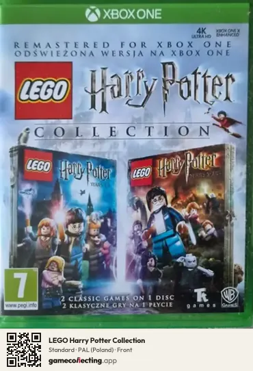 LEGO Harry Potter Collection Xbox One, Poland box front
