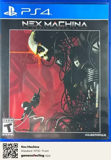 Nex Machina PlayStation 4, NTSC box front