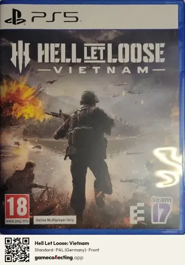 Hell Let Loose: Vietnam PlayStation 5, Germany box front