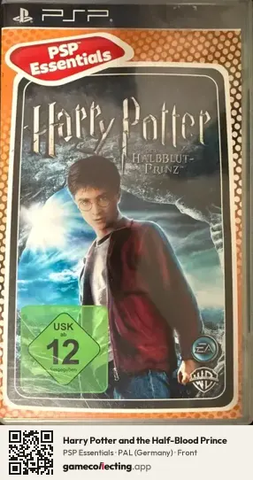Harry Potter and the Half-Blood Prince PlayStation Portable, Germany box front