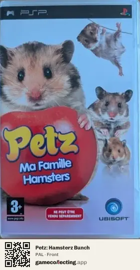 Petz: Hamsterz Bunch PlayStation Portable, PAL box front