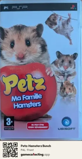 Petz: Hamsterz Bunch PlayStation Portable, PAL box front