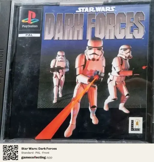 Star Wars: Dark Forces PlayStation, PAL box front