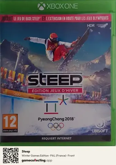 Steep Xbox One, France box front