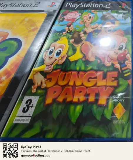 EyeToy: Play 3 PlayStation 2, Germany box front