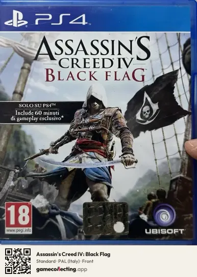 Assassin's Creed IV: Black Flag PlayStation 4, Italy box front