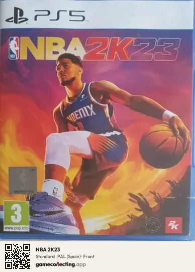 NBA 2K23 PlayStation 5, Spain box front