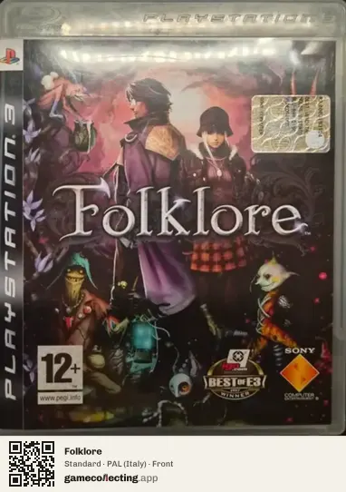 Folklore PlayStation 3, Italy box front