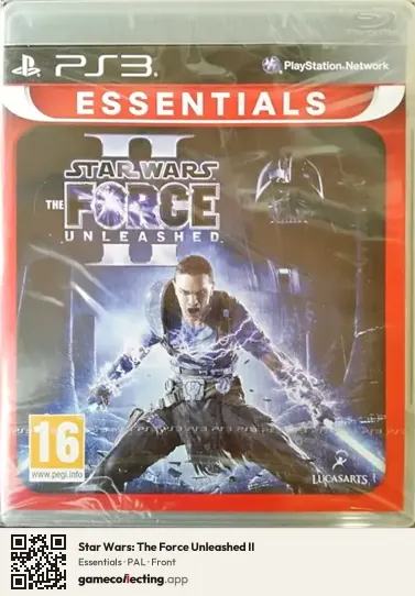 Star Wars: The Force Unleashed II PlayStation 3, PAL box front