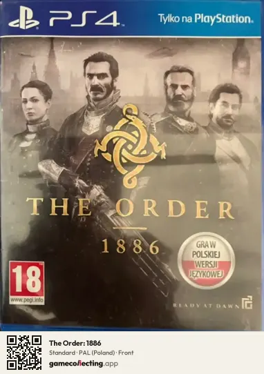 The Order: 1886 PlayStation 4, Poland box front