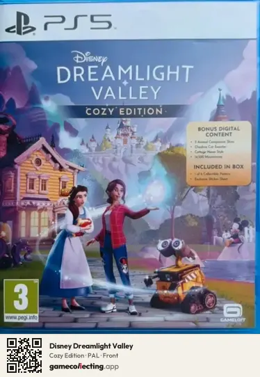 Disney Dreamlight Valley PlayStation 5, PAL box front