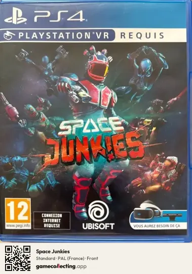 Space Junkies PlayStation 4, France box front