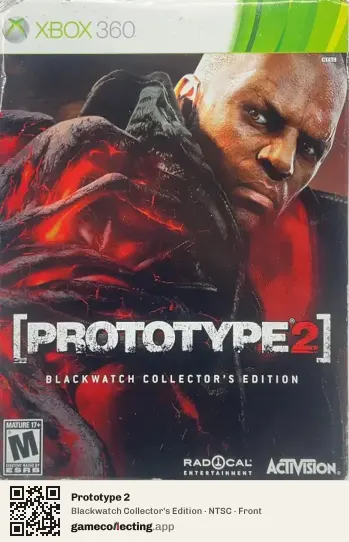 Prototype 2 Xbox 360, NTSC box front