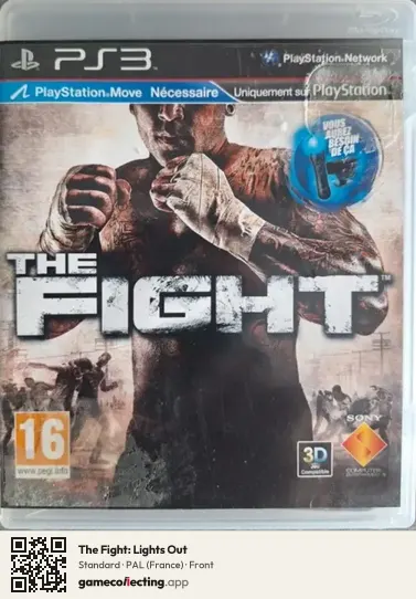 The Fight: Lights Out PlayStation 3, France box front