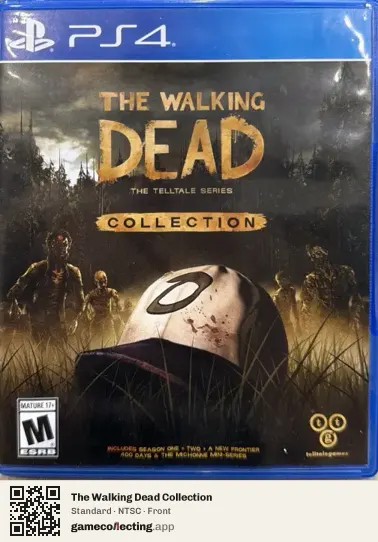 The Walking Dead Collection PlayStation 4, NTSC box front
