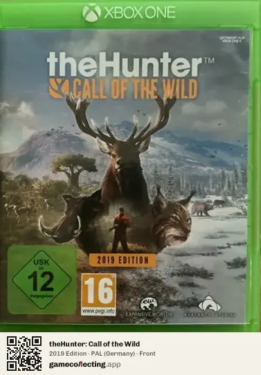 theHunter: Call of the Wild Xbox One, Germany box front