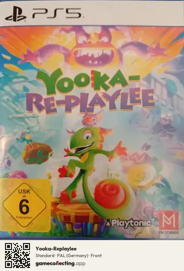 Yooka-Replaylee PlayStation 5, Germany box front