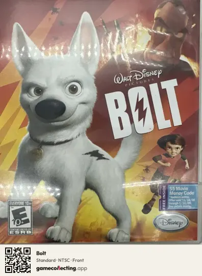 Bolt PlayStation 3, NTSC box front