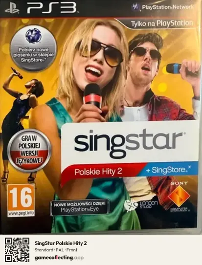 SingStar Polskie Hity 2 PlayStation 3, PAL box front