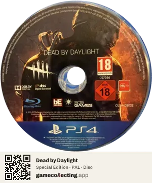 Dead by Daylight PlayStation 4, PAL disc