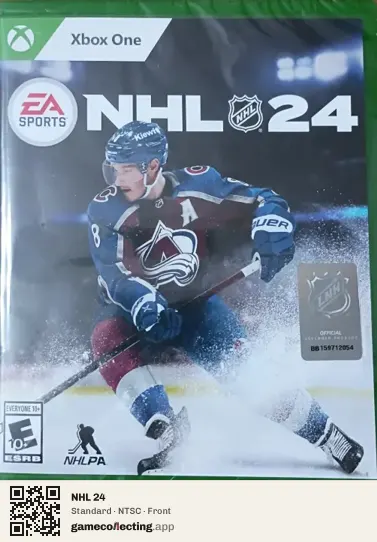 NHL 24 Xbox One, NTSC box front