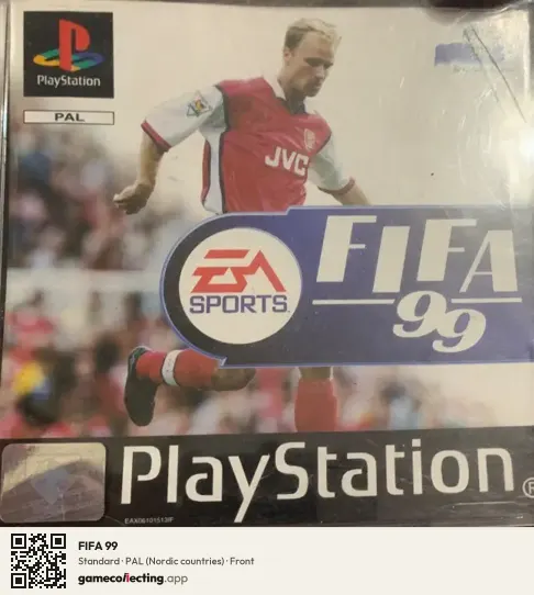 FIFA 99 PlayStation, Nordic countries box front
