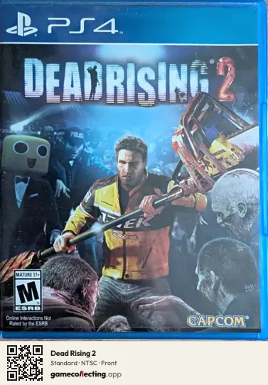 Dead Rising 2 PlayStation 4, NTSC box front
