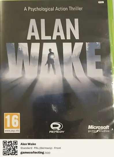 Alan Wake Xbox 360, Germany box front