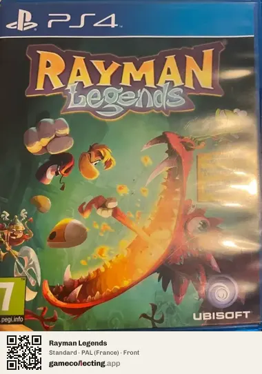 Rayman Legends PlayStation 4, France box front