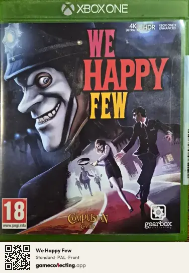 We Happy Few Xbox One, PAL box front