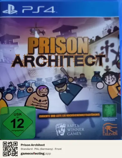 Prison Architect PlayStation 4, Germany box front