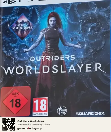 Outriders: Worldslayer PlayStation 5, Germany box front