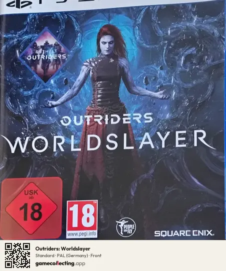 Outriders: Worldslayer PlayStation 5, Germany box front