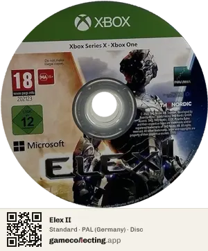 Elex II Xbox Series X, PAL disc
