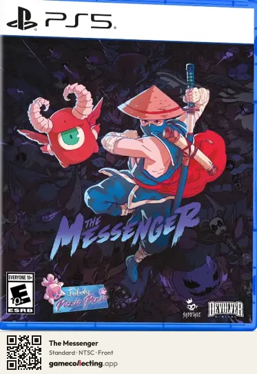 The Messenger PlayStation 5, NTSC box front